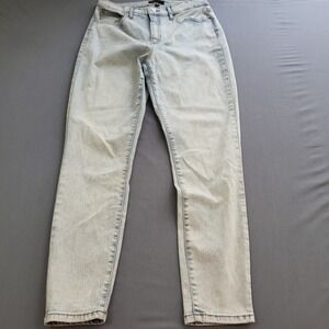 Banana Republic Curvy High Rise Skinny Jeans Light Wash Size 29 8 Retro Mom